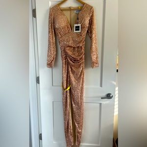 Alieva Sequin Gown